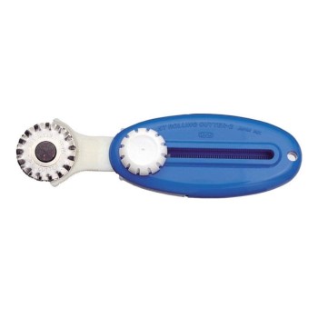 NT Cutter Rollenschneider blau, für Wellenlinien NT Cutter Rollenschneider blau, für Wellenlinien