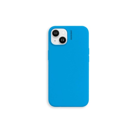 Nudient Coque arrière Base Case iPhone 14 Vibrant Blue