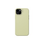 Nudient Coque arrière Base Case iPhone 15 Plus Pale Yellow