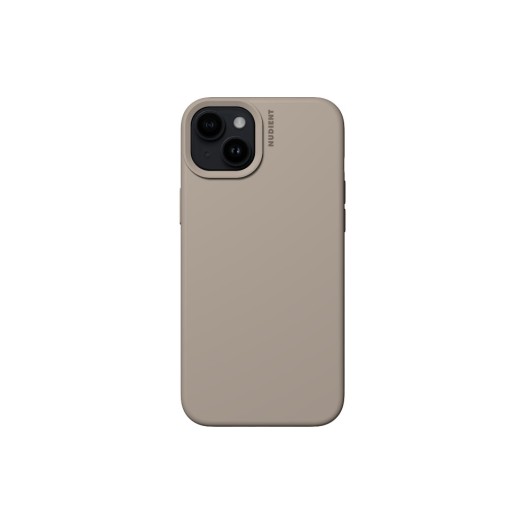 Nudient Coque arrière Base Case iPhone 15 Plus Stone Beige
