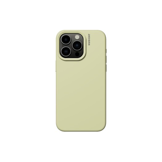 Nudient Coque arrière Base Case iPhone 15 Pro Max Pale Yellow