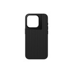 Nudient Coque arrière Bold Case iPhone 15 Pro Charcoal Black