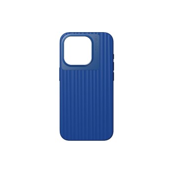 Nudient Coque arrière Bold Case iPhone 15 Pro Signature Blue