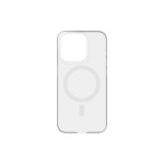 Nudient Coque arrière Thin MagSafe iPhone 15 Pro Transparent
