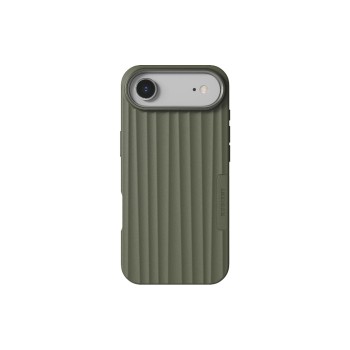 Nudient Coque arrière Bold MagSafe iPhone Air Olive Green