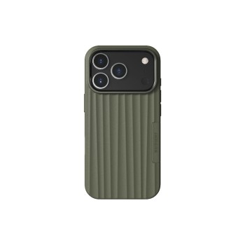 Nudient Coque arrière Bold MagSafe iPhone 17 Pro Olive Green
