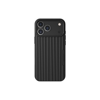 Nudient Coque arrière Bold MagSafe iPhone 17 Pro Max Charcoal Black