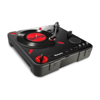 Numark PT01 Scratch, Mobiler Plattenspieler with Scratch-Funktion Numark PT01 Scratch, Mobiler Plattenspieler with Scratch-Funktion