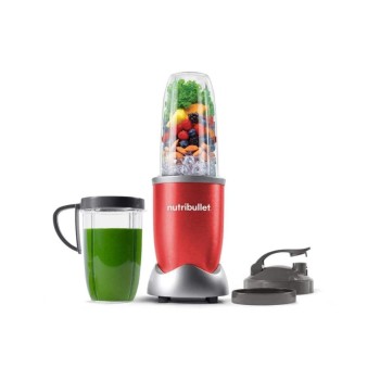 Nutribullet Pro Matt Red NB907MAR, 7-teilig
