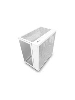 NZXT H9 Flow white, 2x3.5, 6x 2.5, 2x USB3.2 T-A, 1x USB3.2 TC