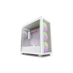 NZXT Boîtier d’ordinateur H7 Flow RGB Blanc mat