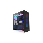 NZXT Boîtier d’ordinateur H7 Flow RGB Noir