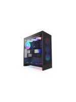 NZXT H7 Flow RGB black , 2x3.5, 4x 2.5, 2x USB3.2 T-A, 1x USB3.2 T-