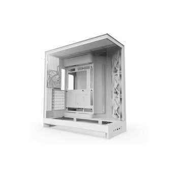 NZXT H9 Flow 2025 white, E-ATX, 6x 2.5, 2x 3.5 NZXT H9 Flow 2025 white, E-ATX, 6x 2.5, 2x 3.5