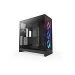 NZXT H9 Flow 2025 RGB Schwarz, E-ATX, 6x 2.5, 2x 3.5, RGB