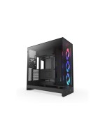 NZXT H9 Flow 2025 RGB black , E-ATX, 6x 2.5, 2x 3.5, RGB