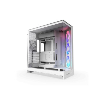 NZXT H9 Flow 2025 RGB white, E-ATX, 6x 2.5, 2x 3.5, RGB NZXT H9 Flow 2025 RGB white, E-ATX, 6x 2.5, 2x 3.5, RGB