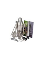 Oak & Steel Kits à cocktail 10 pièces 0.6 l, Argenté