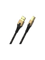 Oehlbach PRIMUS highest Quality USB2-cable, 2m, Typ A-B, vergoldet, 3x Vollschirmung