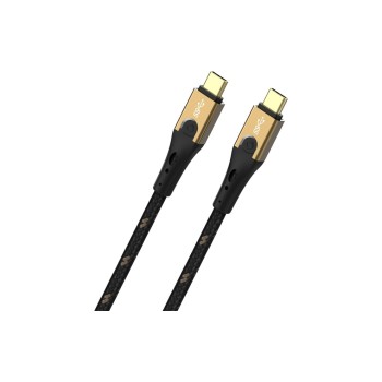 Oehlbach Highest Quality USB4.0-C-C cable, 1m, USB4.0, vergoldet, 3x Vollschirmung Oehlbach Highest Quality USB4.0-C-C cable, 1m, USB4.0, vergoldet, 3x Vollschirmung