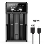 Chargeur EL2 USB LCD 1.2V NI-MH et 3.7V Li-On , digital