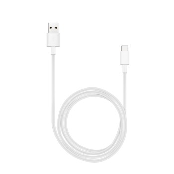 Kabel OEM USB-A USB-C 1m Weiss , nur für Laden