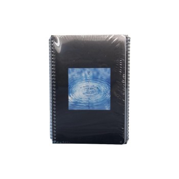 Office Bloc-notes à spirale A5 50 feuilles, quadrillées, 2 pcs.