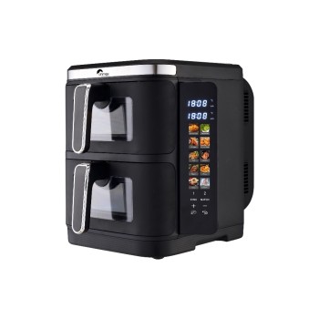 Ohmex Fritteuse OHM-FRY-5502AIR, 220-240V,2 x 1200W, 2 x 5.5L Ohmex Fritteuse OHM-FRY-5502AIR, 220-240V,2 x 1200W, 2 x 5.5L