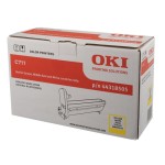 OKI Bildtrommel 44318505, f. C711 Serie, ye, 20'000 Seiten (Image Drum), ISO/IEC 19798