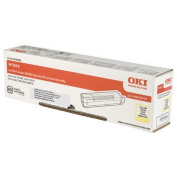 Toner Yellow zu OKI MC851, 44059165, 7'300 A4 Seiten Toner Yellow zu OKI MC851, 44059165, 7'300 A4 Seiten