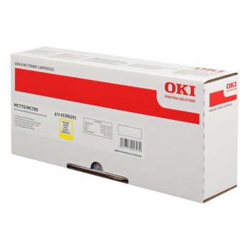 OKI Toner 45396201 yellow, MC770/780, ca. 11'500 Seiten, ISO/IEC 19798 OKI Toner 45396201 yellow, MC770/780, ca. 11'500 Seiten, ISO/IEC 19798