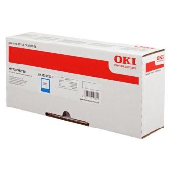 OKI Toner 45396203 cyan, MC770/780, ca. 11'500 Seiten, ISO/IEC 19798 OKI Toner 45396203 cyan, MC770/780, ca. 11'500 Seiten, ISO/IEC 19798