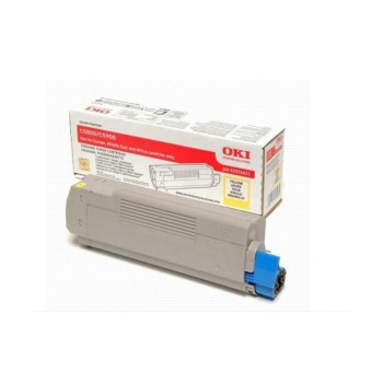 Toner gelb zu OKI 5800/5900, 43324421, 5000 Seiten @5% Deckung Toner gelb zu OKI 5800/5900, 43324421, 5000 Seiten @5% Deckung