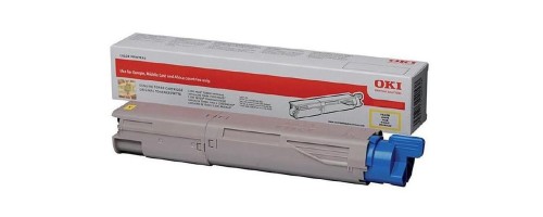 Toner Yellow zu OKI MC853/873, 45862837, 7'300 A4 Seiten