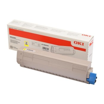 Oki Toner yel. 46443101 zu Oki C800 Serie, yellow, 10'000 Seiten Oki Toner yel. 46443101 zu Oki C800 Serie, yellow, 10'000 Seiten