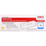 Toner cyan pour OKI C5850/5950, 43865723, 6000 pages à 5% de couverture