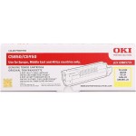 Toner yellow pour OKI C5850/5950, 43865721, 6000 pages à 5% de couverture