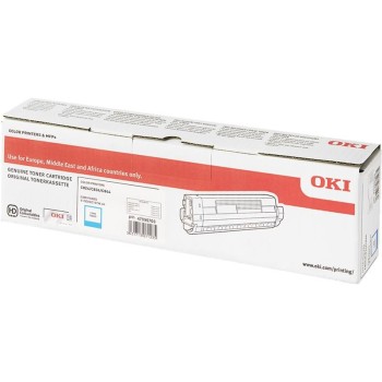 OKI Toner 47095703 cyan, 5.000 Seiten, zu C-C824/834/844 OKI Toner 47095703 cyan, 5.000 Seiten, zu C-C824/834/844