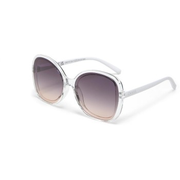 OKKIA Sonnenbrille ANNA, TRANSPARENT CLEAR - Black Lens