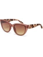 OKKIA Lunettes de soleil Silvia Lunettes de soleil Cat-Eye rose transparent