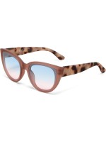 OKKIA Lunettes de soleil Silvia Lunettes de soleil Cat-Eye rose transparent