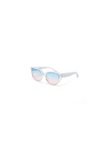 OKKIA Lunettes de soleil Silvia Lunettes de soleil Cat-Eye rose transparent