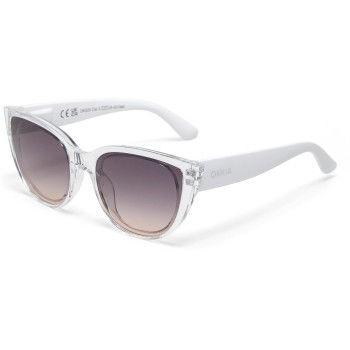 OKKIA Sonnenbrille SILVIA, TRANSPARENT - Black Lens