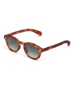 OKKIA Lunettes de soleil Milano Sahara Havana, Lentille verte