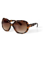 OKKIA Lunettes de soleil Seletti California Havane classique, lentilles jaunes