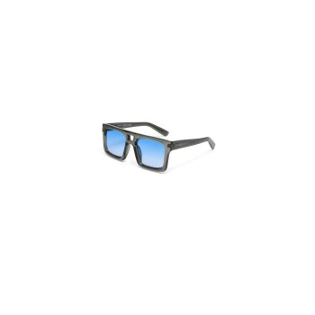OKKIA CLUB  VULCANO TRANSP. SMOKE, Sonnenbrille, Light Blue Lens