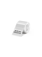 Olympia Etikettenrolle transparent, 40x30mm, 230 Etiketten