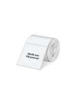 Olympia Rouleau d'étiquettes pour PM220, Rond, 50 x 50 mm, blanc