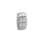 Omnio Télécommande radio EnOcean R101-si 4 canaux argentés