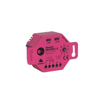 Omnio EnOcean UP-Jalousieaktor 1-Kanal, UPJ230/12, 230V AC / 6A